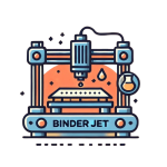 پرینت سه بعدی binder jet