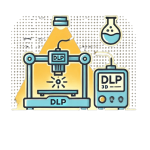 پرینت سه بعدی dlp