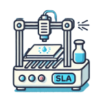 پرینت سه بعدی sla